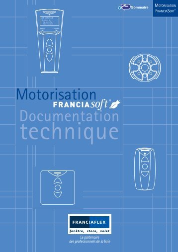 Moteur Motorisation Franciasoft Franciaflex - Conseils sur les stores