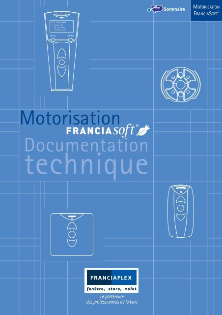 Moteur Motorisation Franciasoft Franciaflex - Conseils sur les stores