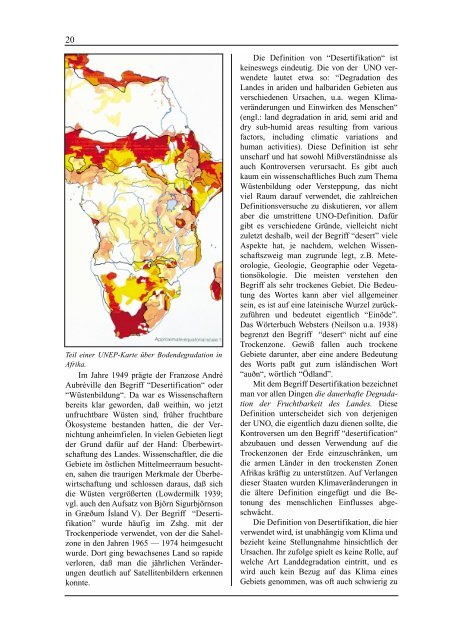 BODENEROSION IN ISLAND