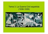 Tema 3. La Guerra Civil espaÃ±ola (1936-1939)