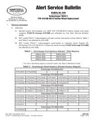 Alert Service Bulletin - Hartzell Engine Technologies