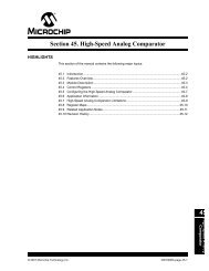 dsPIC33F FRM - Section 45. High-Speed Analog Comparator