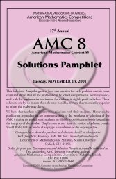 Solutions Pamphlet