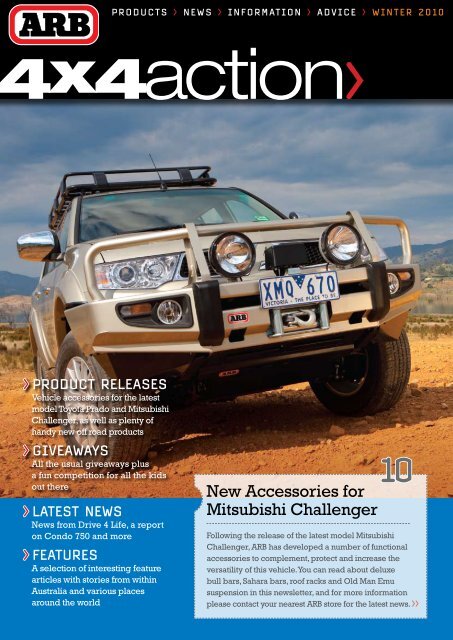 New Accessories for Mitsubishi Challenger - ARB