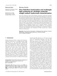 Flow field-flow fractionation and multiangle light scattering for ...