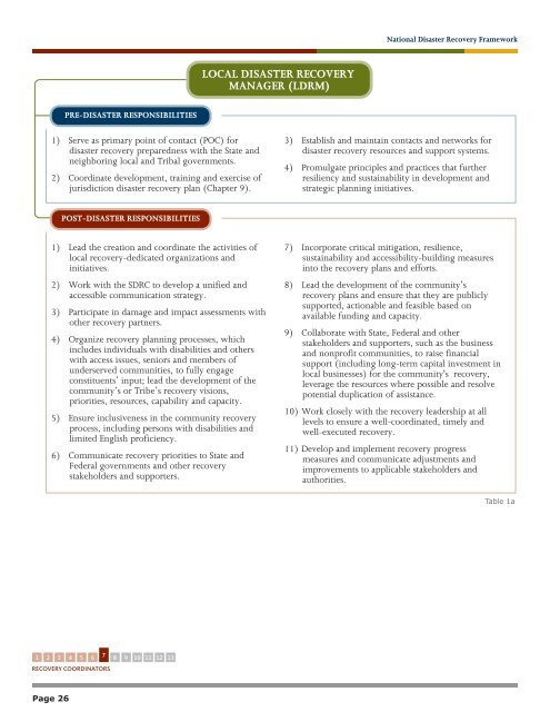 National Disaster Recovery Framework (pdf) - Federal Emergency ...