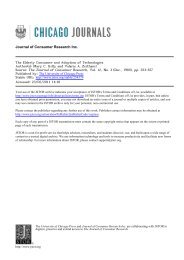 Journal of Consumer Research Inc. - Jean-Eric PELET - Free