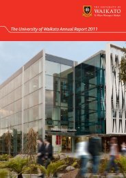 Annual Report Printable PDF - The University of Waikato