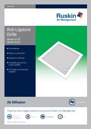 Anti-Ligature Grille - Air Diffusion