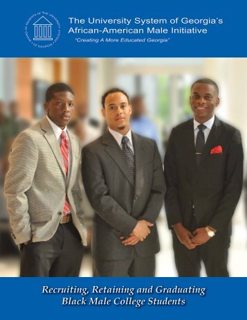 Recruiting, Retaining and Graduating Black Male College Students