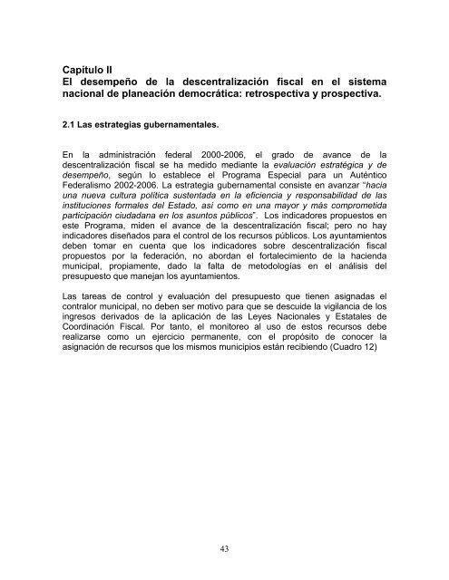 Sistema de control y evaluación del desempeño financiero para los ...