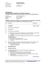 Agenda - Vergaderingen