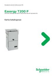 Easergy T200 P - Schneider Electric Energy Poland Sp. z o.o.