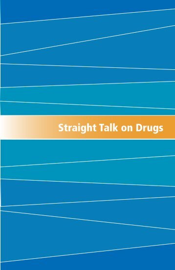 Straight Talk on Drugs - Government of Nova Scotia