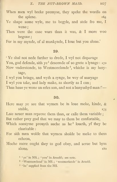 Specimens of English literature from the 'Ploughmans crede' to the ...