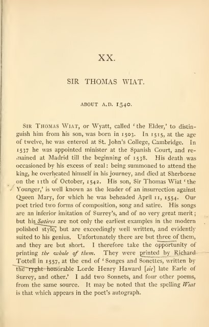 Specimens of English literature from the 'Ploughmans crede' to the ...