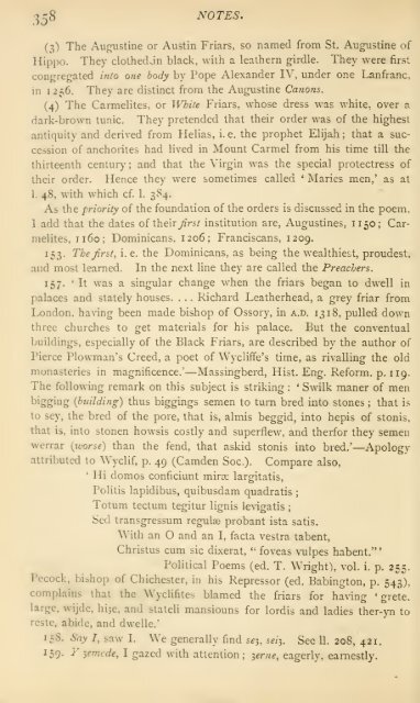 Specimens of English literature from the 'Ploughmans crede' to the ...