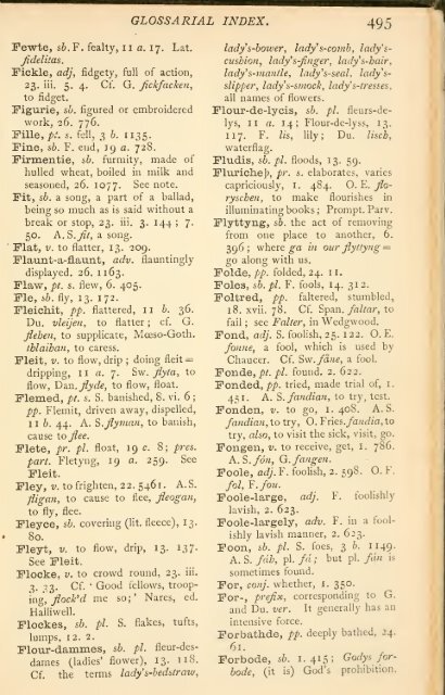 Specimens of English literature from the 'Ploughmans crede' to the ...