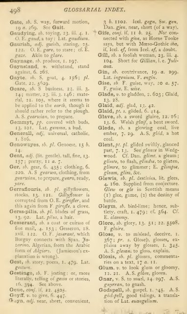 Specimens of English literature from the 'Ploughmans crede' to the ...