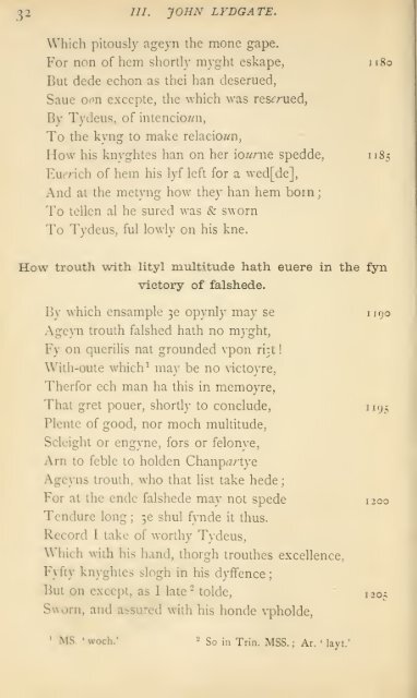 Specimens of English literature from the 'Ploughmans crede' to the ...