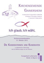 Gaimersheim KV Wahl.pmd