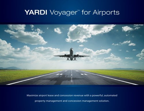 Voyager for Airports - Yardi