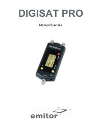 DIGISAT PRO - Emitor