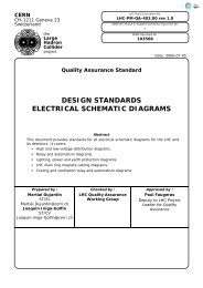 design standards electrical schematic diagrams - CERN