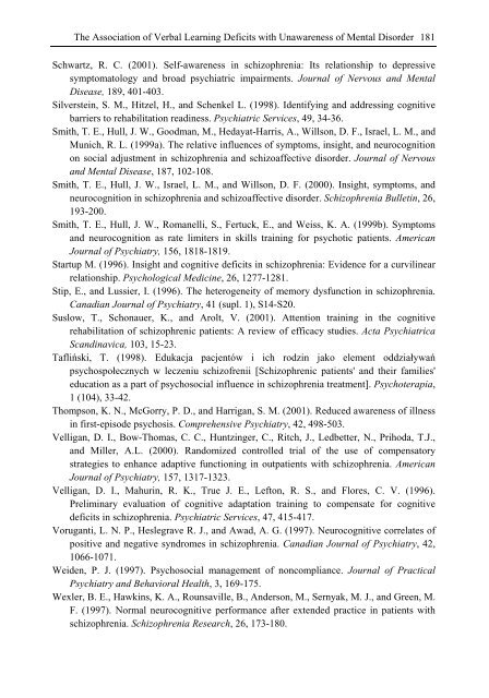 Schizophrenia Research Trends