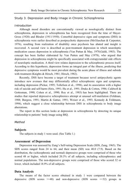 Schizophrenia Research Trends