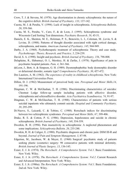 Schizophrenia Research Trends