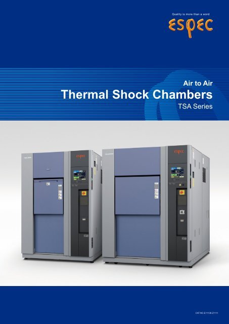 Thermal Shock Chambers - MB Electronique