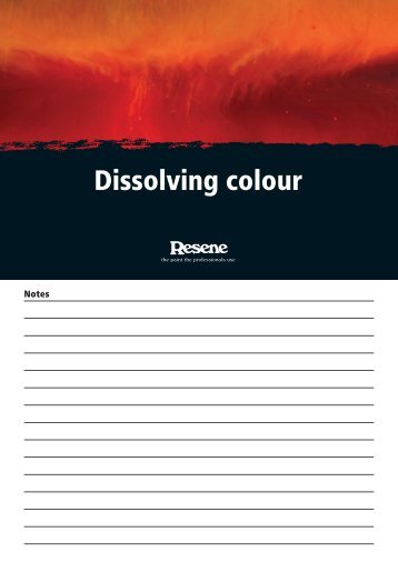 Dissolving colour - Resene