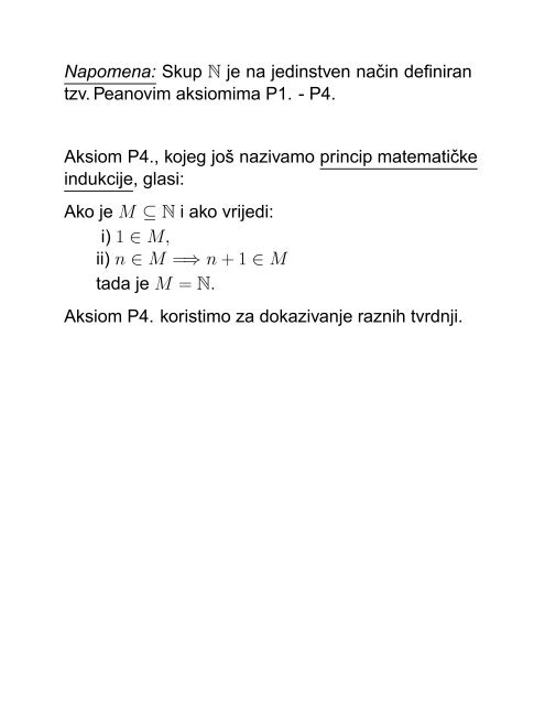 MATEMATIKA 1 Senka Banic PREDAVANJA (grupa G1): utorak i ...