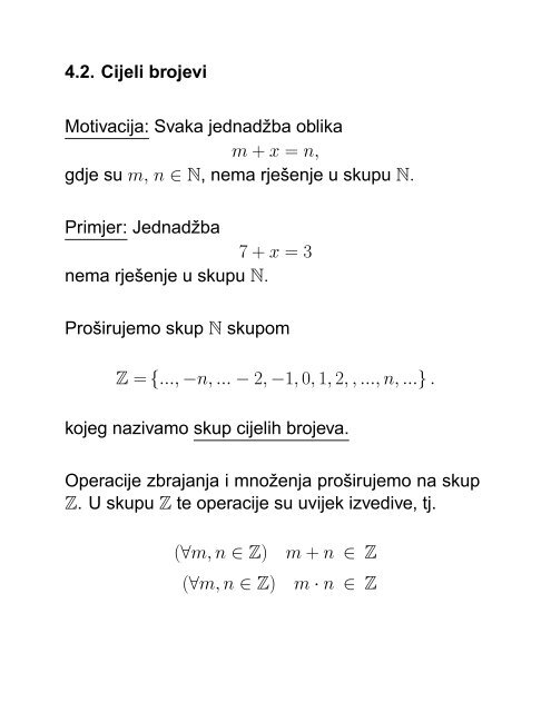 MATEMATIKA 1 Senka Banic PREDAVANJA (grupa G1): utorak i ...