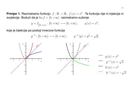 MATEMATIKA 1 Senka Banic PREDAVANJA (grupa G1): utorak i ...