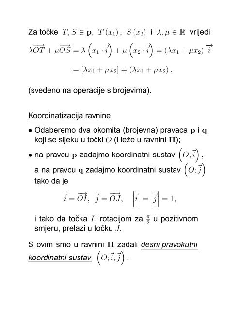 MATEMATIKA 1 Senka Banic PREDAVANJA (grupa G1): utorak i ...