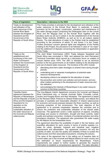 Service Contract No 2007 / 147-446 Strategic ... - Swaziland