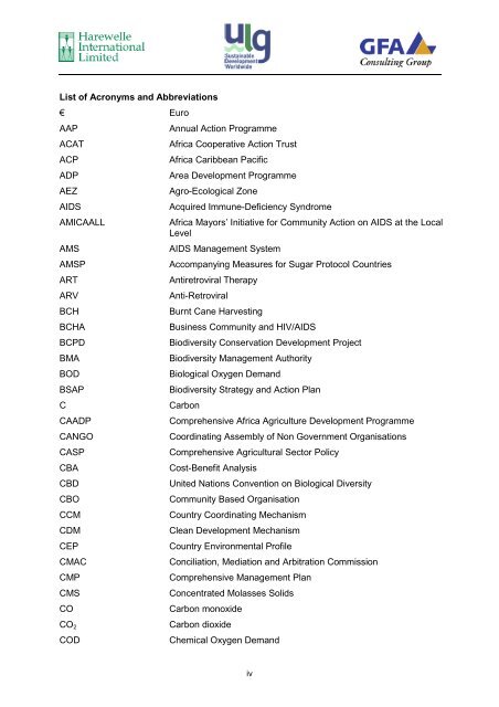 Service Contract No 2007 / 147-446 Strategic ... - Swaziland