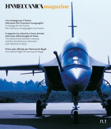 Magazine_1 (Download: pdf, Size: 3 MB) - Finmeccanica