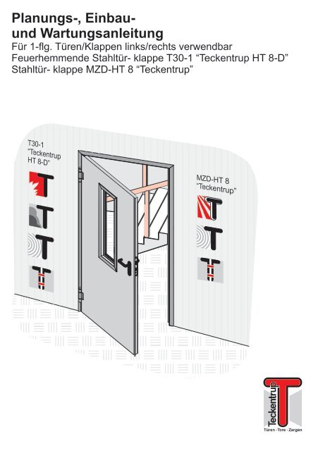 Planungs-, Einbau- und Wartungsanleitung - Teckentrup