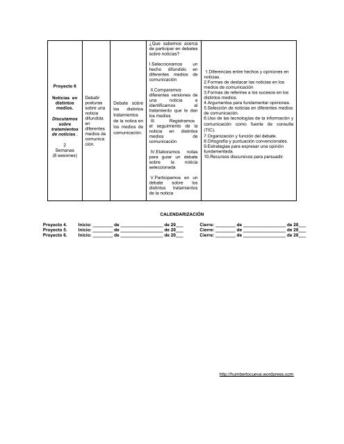 PRONTUARIO de PRIMER GRADO - Blog de Humberto Cueva