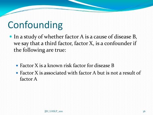 Epidemiologia Descriptiva - eVirtual UASLP