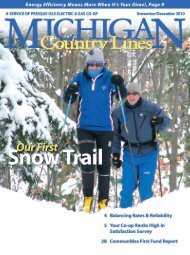 Presque Isle electrIc & Gas co-oP - Michigan Country Lines Magazine