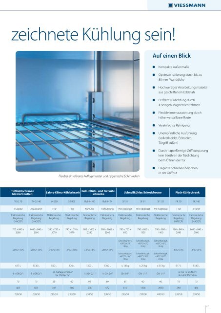Auf einen Blick - Viessmann Kältetechnik AG