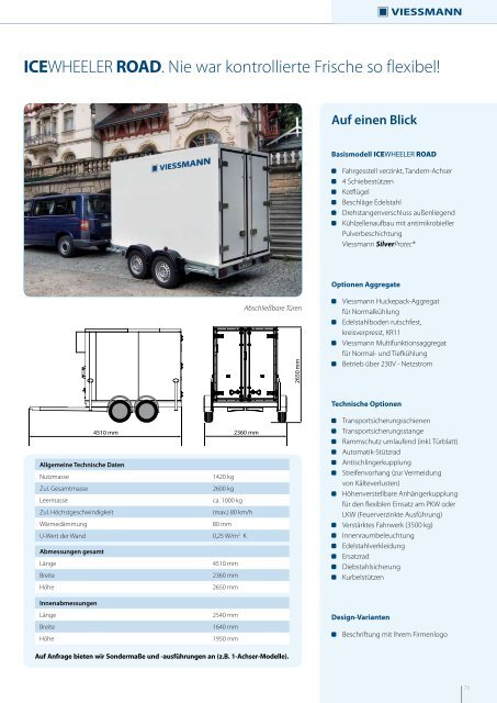 Auf einen Blick - Viessmann Kältetechnik AG