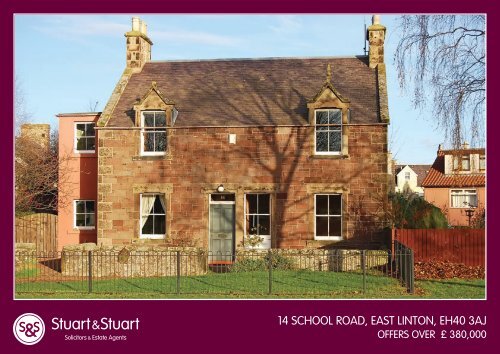 14 SCHOOL ROAD, EAST LINTON, EH40 3AJ - Stuart & Stuart