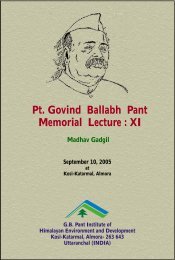 Pt. Govind Ballabh Pant Memorial Lecture : XI