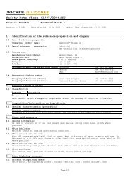 Safety Data Sheet (1907/2006/EC) - AMT Composites