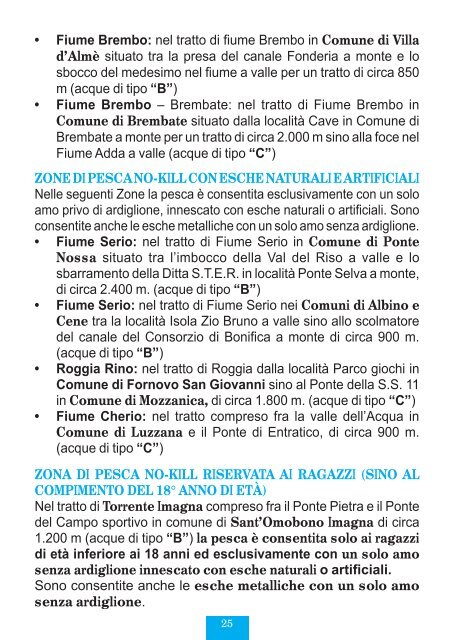 Calendario pesca.pdf - Provincia di Bergamo